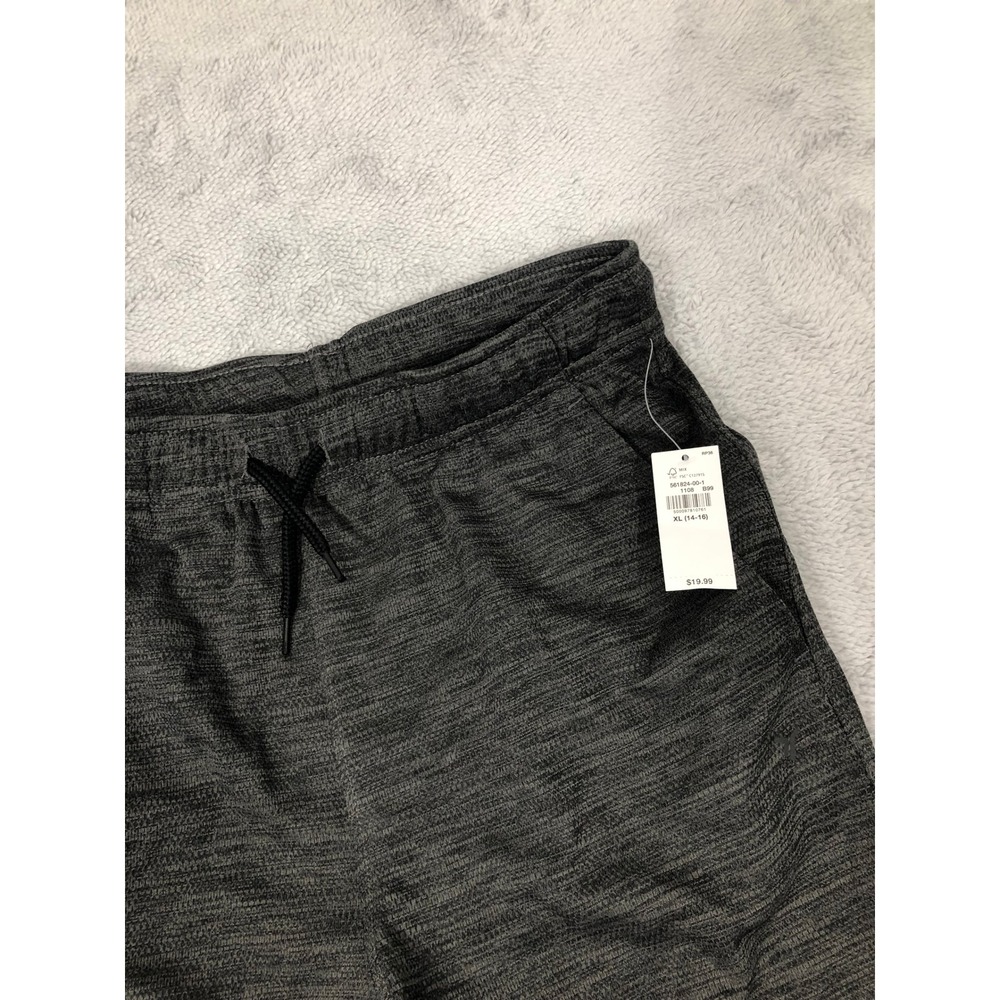 Old Navy Active Joggers Kids XL 14-16 Grey Go-Dry Cool Mesh Athleisure Pants NEW